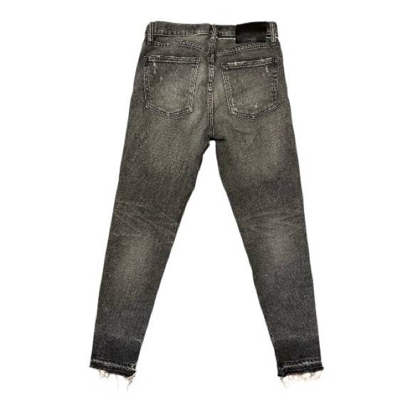 Moussy Washed Black Ankle Jeans - Picture 3 of 4